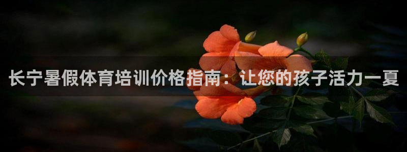 尊龙登录：长宁暑假体育培训价格指南：让您的孩子活力一