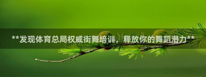 尊龙人生就是一博!：**发现体育总局权威街舞培训，释