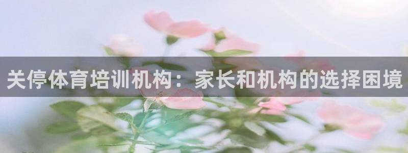 尊龙凯时ag旗舰厅官网客服：关停体育培训机构：家长和