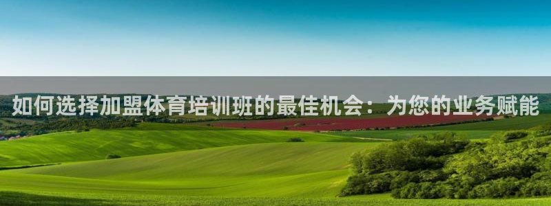 尊龙凯时人生就博官网登录：如何选择加盟体育培训班的最